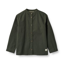 Wheat Shirt Willum - Black coal